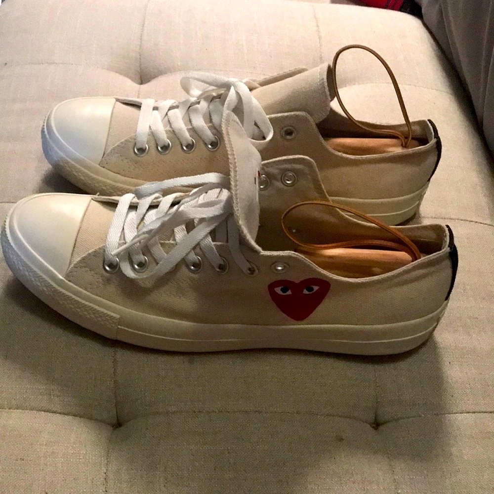 Play comme des garçons x converse good condition size mens 10 women’s 12